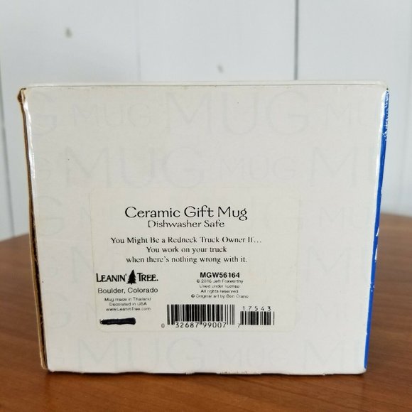 Leaning Tree Mug You Might be a Redneck Truck Owner 12 oz ceramic - Picture 8 of 10